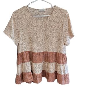 PAPER CRANE Floral Blouse